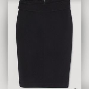 H&M Classic Black Pencil Skirt